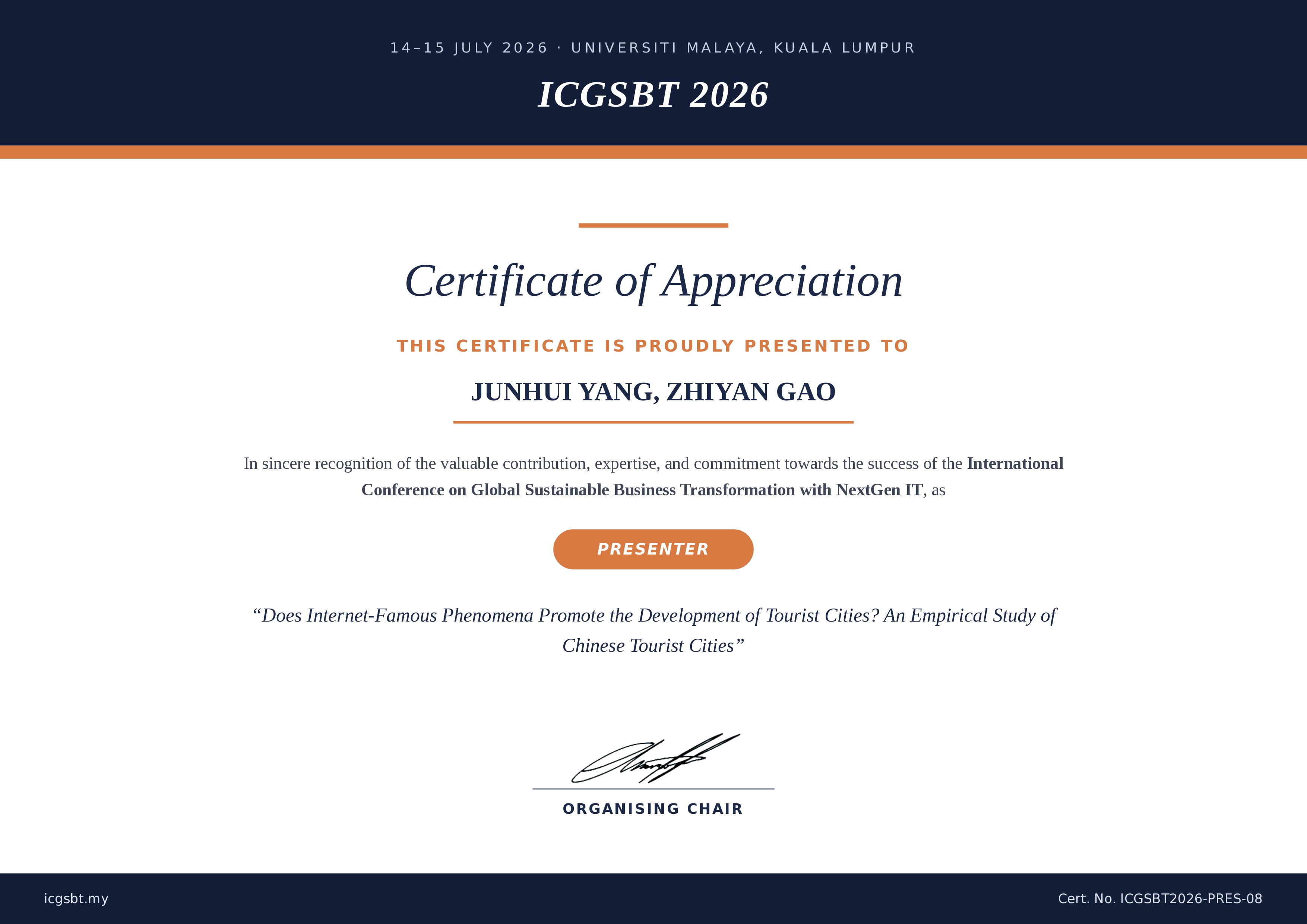 Certificate 8